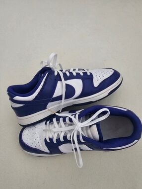 Nike Retro Dunk  Men's Low-Top Sneaker Blue/White SIZE 8